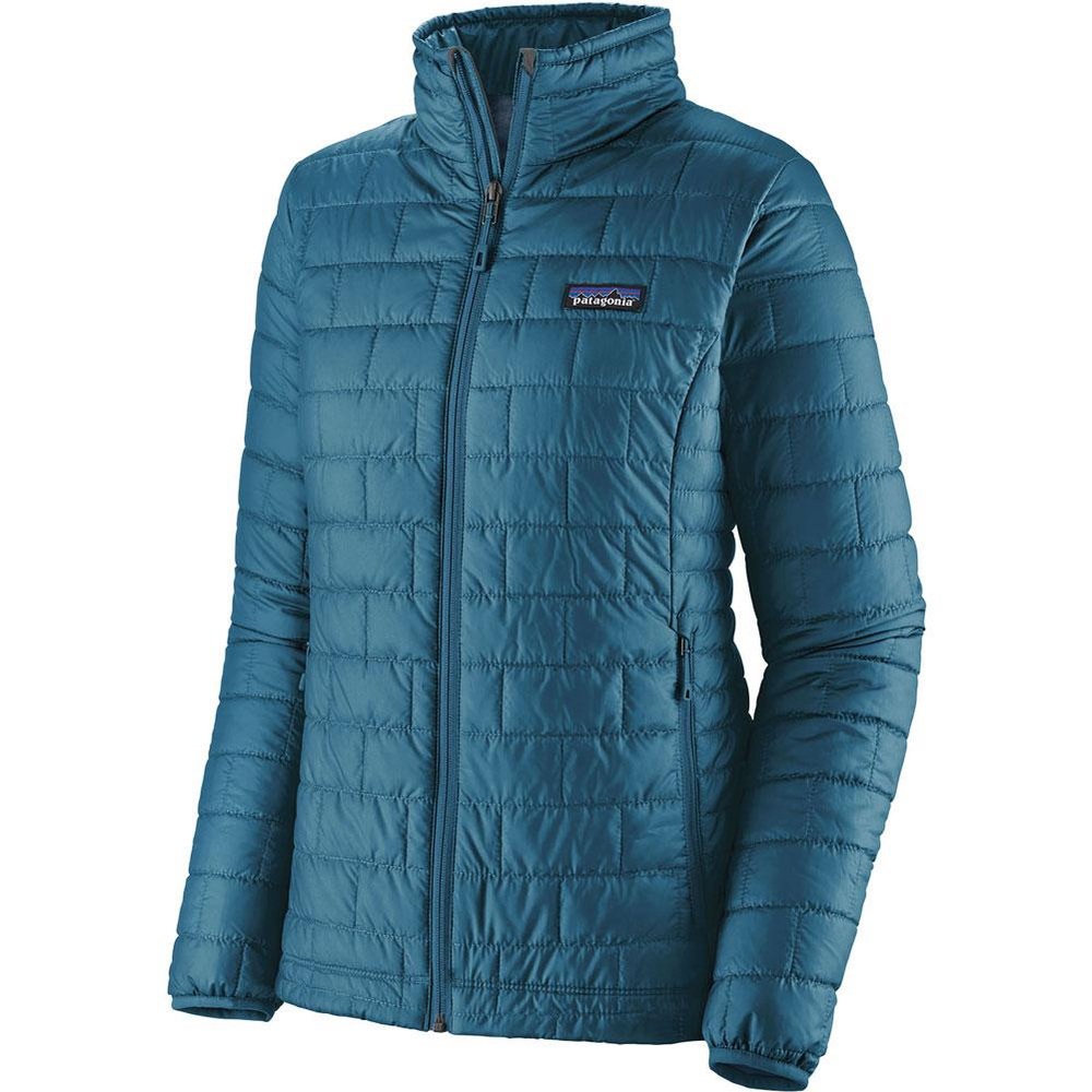 NWT Patagonia Women's Nano Puff Jacket in Wavy Blue XL